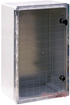 Щит ударопрочный 400х600х200мм с прозрачной дверцей, IP65, e.plbox.400.600.200.tr Enext - фото 100875