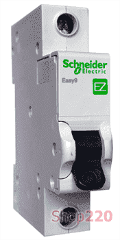 Автоматический выключатель 16А, тип В, 1п, EZ9F14116 Schneider - фото 36312