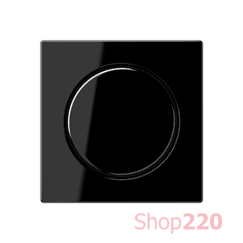 Накладка светорегулятора, черный, Jung A500 A1540SW - фото 39397