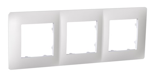 Рамка тройная CLASSIC, белый, PLK1030031 Plank Electrotechnic - фото 76933