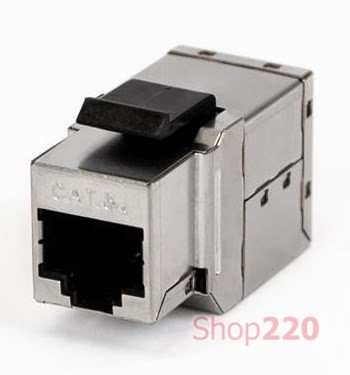 Модуль RJ45 Cat6 Keystone, экранированный, Bachmann 940083 - фото 90568