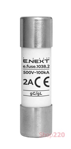 Предохранитель 4А, 10х38, e.fuse.1038.4 Enext i0610012 - фото 92444