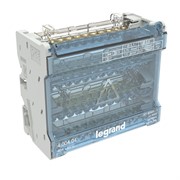 Кросс-модуль на din-рейку 40А, 4 полюса, LEXIC Legrand 400404