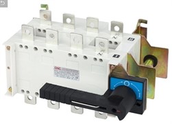 Перекидной выключатель-разъединитель 1600А, 4 полюса, с дополнительными контактами 2НО+2НЗ, YCHGLZ1 CNC