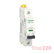 Автоматический выключатель 4А, 1 полюс, кривая B, IC60N Acti9 Schneider Electric