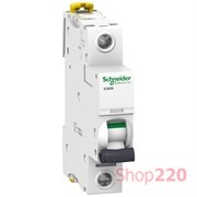 Автоматический выключатель 4А, 1 полюс, кривая C, IC60N Acti9 Schneider Electric