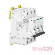 Автоматический выключатель 16А, 3 полюса, кривая B, IC60N Acti9 Schneider Electric