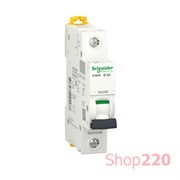 Автоматический выключатель 6А, 1 полюс, кривая B, IC60H Acti9 Schneider Electric