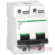 Автоматический выключатель 63А, 2 полюса, кривая B, C120N Acti9 Schneider Electric