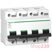 Автоматический выключатель 63А, 4 полюса, кривая B, C120H Acti9 Schneider Electric