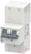 Селективный автоматический выключатель 40А, 2 полюса, кривая Е, Siemens