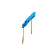 Перемычка; 2 полюса; синий; 15.4 мм; для 94.P3, 94.P4, 95.P3, 95.P5, 97.P1, 97.P2