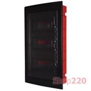 Щит черного цвета на 36 модулей, встраиваемый, e.plbox.pro.w.36b.black ENEXT CP12936B