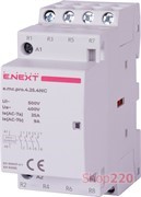 Модульный контактор 4р, 25А, 4NC, 220В, e.mc.pro.4.25.4NC Enext