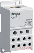 Блок распределительный 1 полюс, 400А, KJ02B Hager