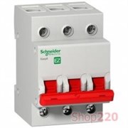 ВЫКЛЮЧАТЕЛЬ НАГРУЗКИ &quot;І-О&quot; 100 А, ТРЕХФАЗНЫЙ, EZ9S16391 SCHNEIDER ELECTRIC