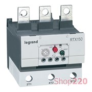 Реле тепловое RTX3 150, 63-85A дифференциального типа, 416772 Legrand