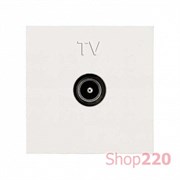 Розетка ТВ, белый, Zenit ABB N2250.7 BL