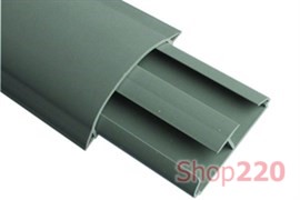 Короб напольный 50х12 мм, 2 отсека, серый, CSP-F 01032 DKC