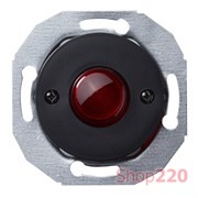 Кнопочный выключатель, 1А, черный, Renova WDE011248 Schneider