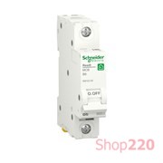 Автоматический выключатель 6А, 1 полюса, уставка В, Resi9 R9F02106 Schneider Electric