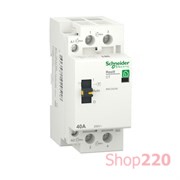 Контактор 40А, 2 полюса, Resi9 R9C20240 Schneider Electric