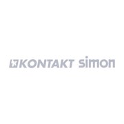 Розетка электрическая двойная с заземлением, моноблок, графит, Basic Simon