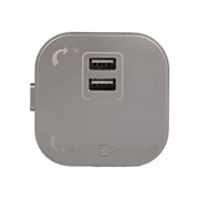 Трековая розетка USB, серый, Pandora EH-PT-002