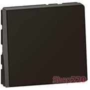 Универсальный выключатель, черный, 2 мод., Mosaic New Legrand 079111L