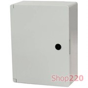 Щит ударопрочный из АБС-пластика 250х330х130мм, IP65, e.plbox.250.330.130.blank, Enext CP5002