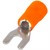 Изолированный вилочный наконечник 0.5-1.5 кв.мм, оранжевый, 100шт, e.terminal.stand.sv.1,25.3,2.orange Enext - фото 116079