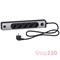 Удлинитель на 5 розеток + USB, шнур 1.5м, черный/алюминий, Unica Extend ST945U1BA Schneider - фото 50855