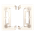 Подрозетник настенный наборной тип "С", кремовый (в комплекте 2 шт, глубина 40 мм ), SIMON10 - фото 88180