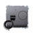 Терморегулятор для теплого пола с внешним датчиком в комплекте, серебро, Basic Simon - фото 88223