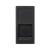 Адаптер для модулей Keystone, 1 модуль, черный, К45 Simon KA76/14 - фото 89799