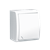 Выключатель проходной одинарный, белый, AQUARIUS IP54 Simon - фото 89827